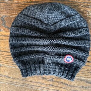 Canada Goose Merino Slouchy Beanie.